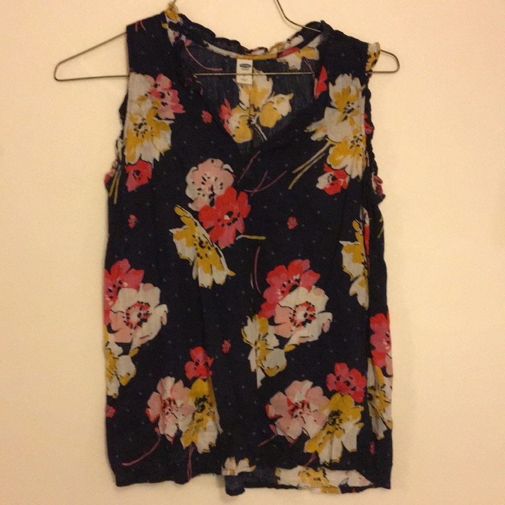Tank top blouse dressy